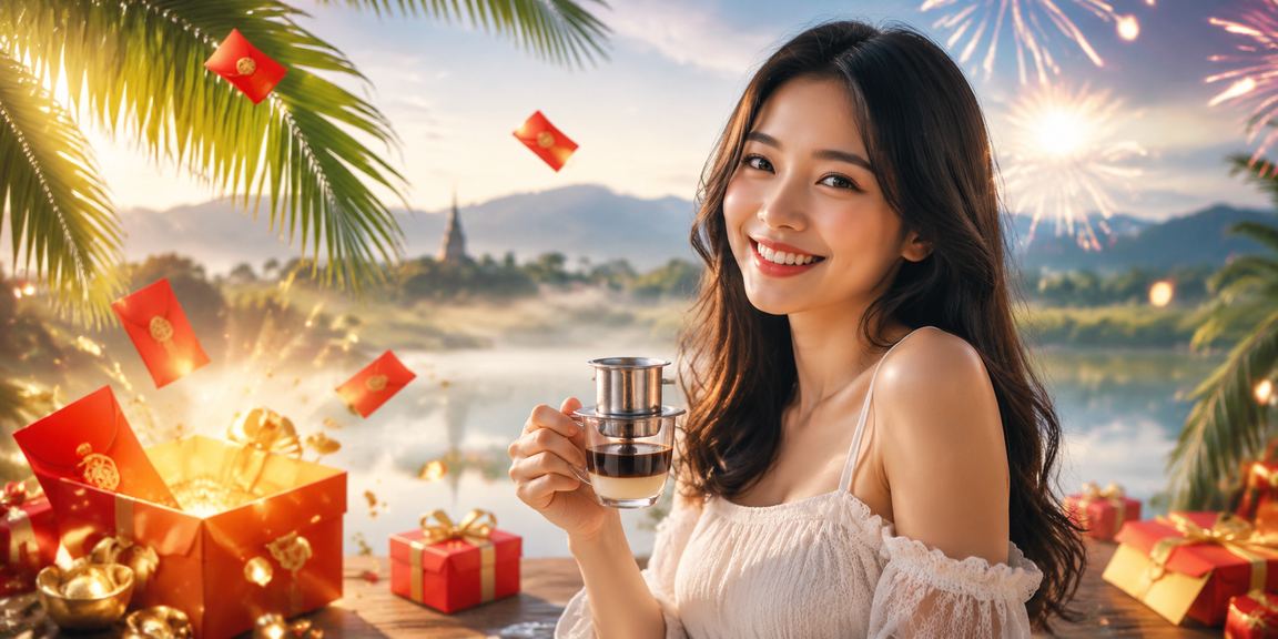 Người dùng Đà Lạt nhận phong bì đỏ thưởng trên primer3 tại quán cà phê