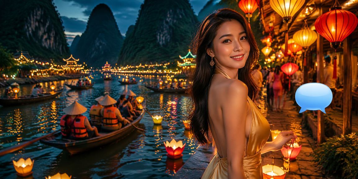 Không gian giải trí casino về đêm tại Ninh Bình